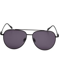 Ferragamo - Metal Pilot Style Sunglasses Sf308S - Lyst