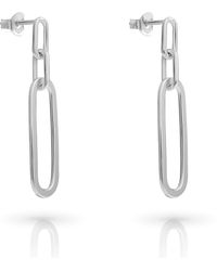 Orphelia - 'Essence' 925 Sterling Drop Earrings - Lyst