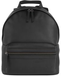 Lyle & Scott - Premium Leder Schwarzer Rucksack - Lyst