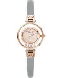 Victoria Hyde London - Ladies Watches Small Dial Analog Quartz With Clear Crystal Elegant Watch For Stainless Steel - Lyst