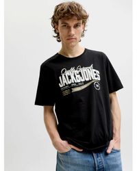 Jack & Jones - T-Shirt Printed Logo Short Sleeve - Lyst