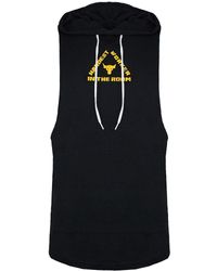 Under Armour - Project Rock Sleeveless Hoodie Cotton/Polyester - Lyst