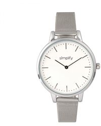 Simplify - The 5800 Mesh Bracelet Watch - Lyst