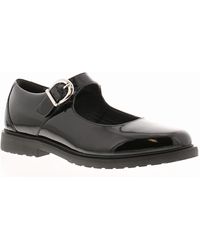 Hush Puppies - Shoes Work School Verity Leather Buckle Patent - Lyst