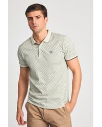 Kensington Eastside - Light Cotton Short Sleeve Button-Up Polo Shirt - Lyst
