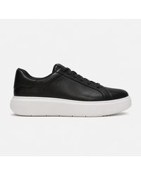 Fitflop - Rtg Leather Lace Up Casual Trainers - Lyst
