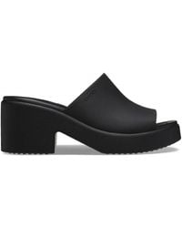 Crocs™ - Brooklyn Platform Open Toe Slides - Lyst