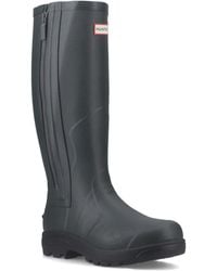HUNTER - Balmoral Mk Ii Boot Rubber Dark/ Wellington Boots - Lyst