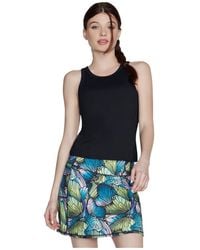Skechers - Performance Go Walk Shelf Bra Tank Nylon Tops - Lyst