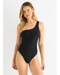 Gini London - One Shoulder Swimsuit - Lyst