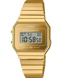G-Shock - Collection Vintage Watch A700Wevg-9Aef Stainless Steel - Lyst