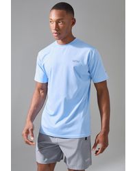 BoohooMAN - Active Performance Regular Fit T-Shirt - Lyst
