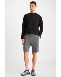 Grimelange - Mid Waist Straight Cargo Shorts - Lyst