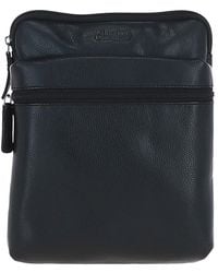 Leather Company - 'Berlin' Real Messenger Crossbody Bag - Lyst