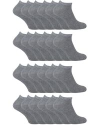 Sock Snob - 24 Pack Multipack Cotton Trainer Socks For - Lyst