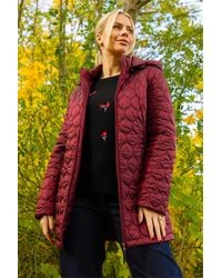 Roman - Hooded Quilted Puffer Coat - Lyst