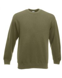 Fruit Of The Loom - Premium 70/30 Set-in Sweater (klassieke Olive) - Lyst