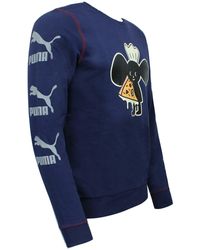PUMA - X Tyakasha Crew Sweatshirt Graphic Print Jumper 578422 06 - Lyst