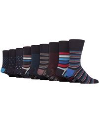 Gentle Grip - 9 Pack Bamboo Socks - Lyst