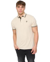 Crosshatch - Mackerby Polo Shirt (Off) Cotton - Lyst