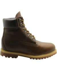 Timberland - 6 Inch Premium Lace Up Leather Casual Boots 8232A B72D - Lyst