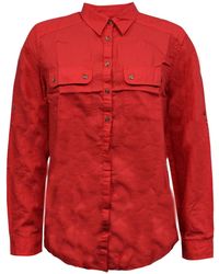 Timberland - Relaxed Fit Coral Shirt - Lyst