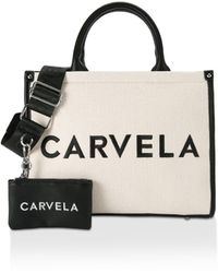 Carvela Kurt Geiger - Canvas Sorrento Tote Bag - Lyst
