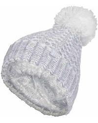 Heat Holders - Ladies Fleece Lined Cuffed Thermal Winter Bobble Hat With Pom Pom - Lyst