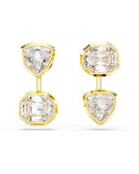 Swarovski - 'Imber Organic' Plated Metal Stud Earrings - Lyst