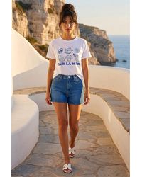 D.u.s.k - Shell Print Stretch T-Shirt - Lyst