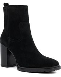 Dune - Ladies Block-Heel Ankle Boots Peng - Lyst