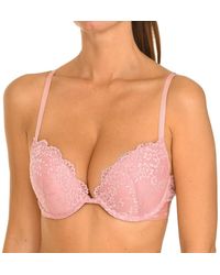 Guess - Damesbeha Met Beugel En Gewatteerde Zijkanten Met Rubber En Kant O0Bc02Pz01C - Lyst