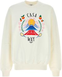 CASABLANCA - 'casa Way Mountain' Sweatshirt - Lyst