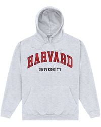 Park Fields - Harvard University Script Heather Hoodie Cotton - Lyst