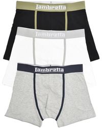 Lambretta - Classic Boxer Shorts (Pack Of 3) - Lyst