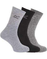 Regatta - Great Outdoors Cotton Rich Casual Socks (Pack Of 3) - Lyst