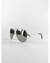 SVNX - Classic Pilot Aviator Sunglasses With Mirrored Lens Metal (Archived) - Lyst