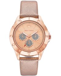 Juicy Couture - Rose Gold Watch - Lyst