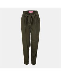 JJXX - Solid Patterned Straight Trousers - Lyst