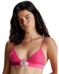 Calvin Klein - 000Qf7377E Ck96 Triangle Bra - Lyst