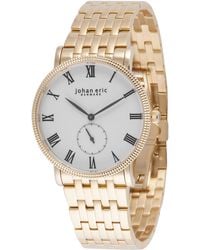 Johan Eric - Holstebro Watch, Rose Case, Dial, Bracelet Stainless Steel - Lyst