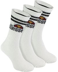 Ellesse - 3 Pack Vulloni Jacquard Logo Sport Socks - Lyst