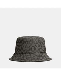 COACH - Signature C Jacquard Bucket Hat - Lyst