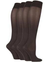 IOMI - 4 Pairs Of 40 Denier Graduated Compression Socks – Energizing - Lyst