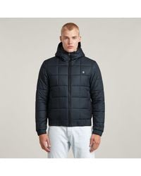 G-Star - G-Star Raw Meefic Quilted Hooded Jacket - Lyst