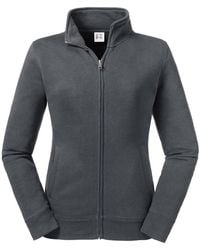 Russell - Ladies Authentic Sweat Jacket (Convoy) - Lyst