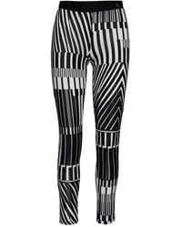 Conquista - Silky And Print Pants - Lyst