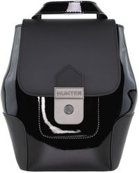 HUNTER Original Commuter Faux-leather Backpack in Black  display picture 1