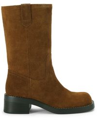 KG by Kurt Geiger - Suede Stint Boots - Lyst