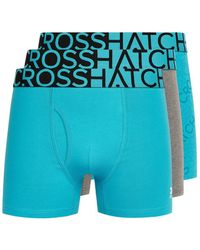 Crosshatch - Typan Boxer Shorts (Pack Of 3) - Lyst